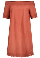 Damen, Kleid kurzarm