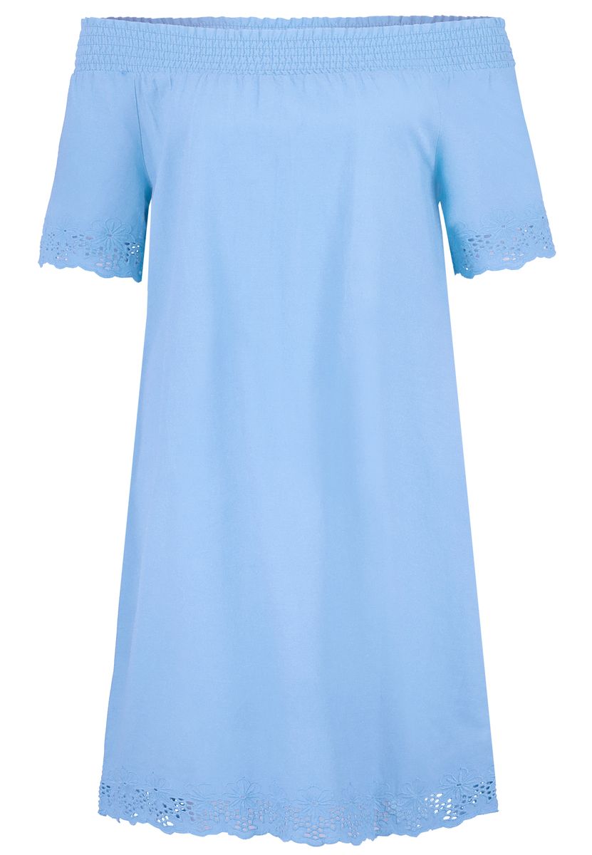 Damen, Kleid kurzarm