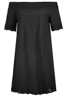 Damen, Kleid kurzarm