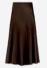 Satinrock  Maxi mit Gummibund