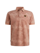 printed two tone pique