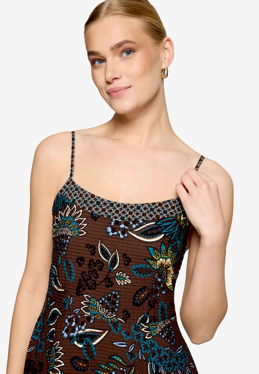 Kleid Lang ohne Arm