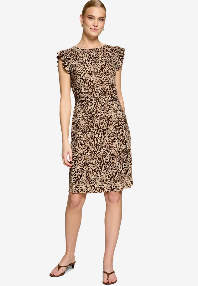 Minikleid mit Leoprint