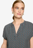 Blusenshirt  mit grafischem Muster