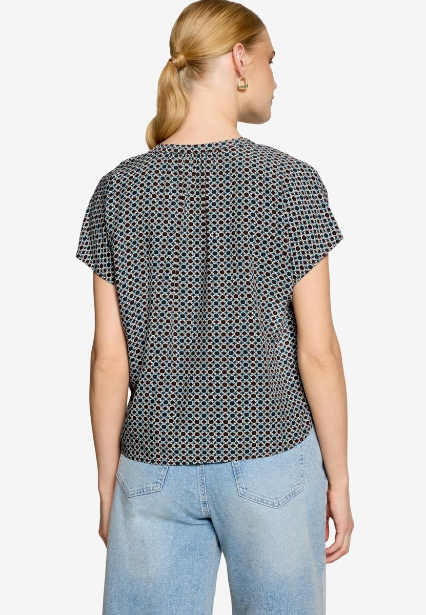 Blusenshirt  mit grafischem Muster