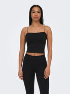 ONLBELLA SEAMLESS PADDED CROP TOP A