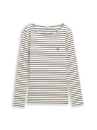 Langarmshirt mit Streifenmuster