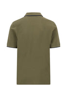 Polo, 2 ply, solid pique tipping