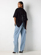 NMTARA S/S OVERSIZE BOW T-SHIRT