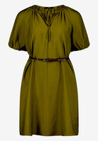Minikleid  mit Flechtgürtel