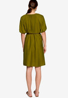 Minikleid  mit Flechtgürtel