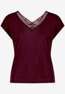 T-Shirt  mit Spitze