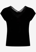 T-Shirt  mit Spitze
