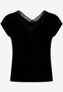 T-Shirt  mit Spitze