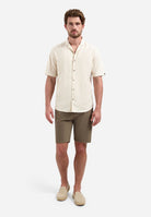 Shirt Short Sleeve Jacquard
