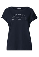 Dropped Shoulder Shirt mit Rundhals