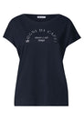 Dropped Shoulder Shirt mit Rundhals