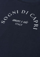 Dropped Shoulder Shirt mit Rundhals