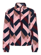 ONLNEW DALLAS L/S HIGHNECK ZIP SWT NOOS
