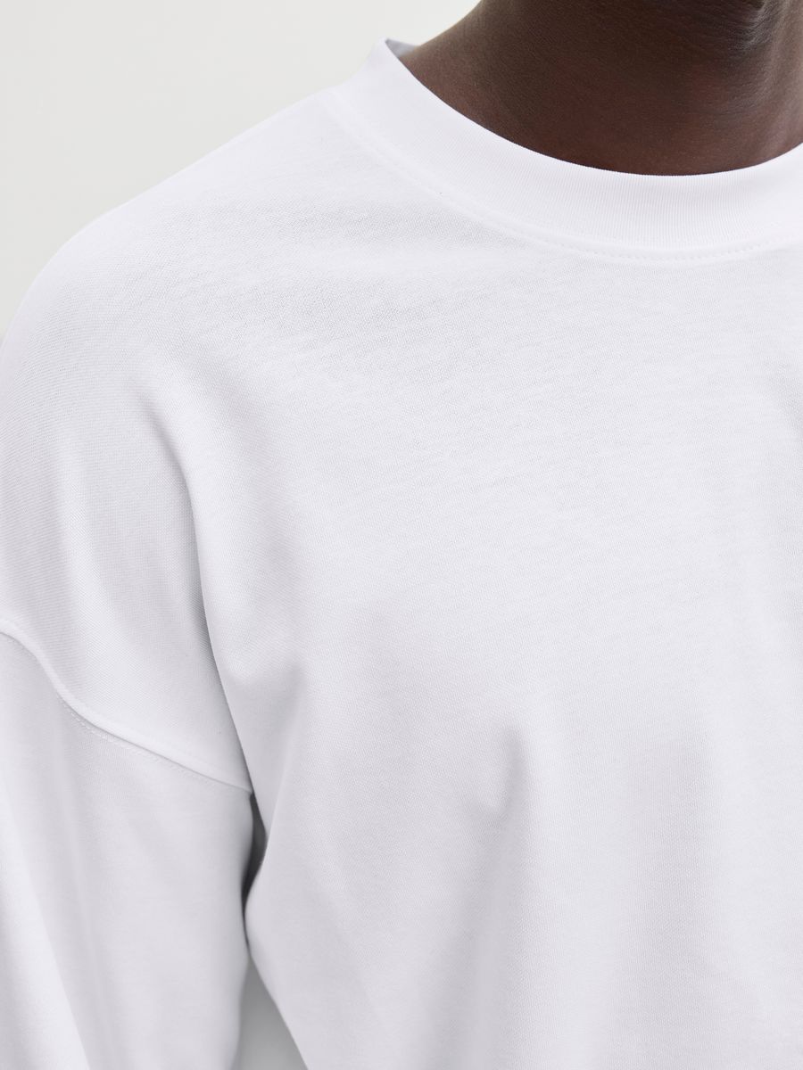 JJEBARRON TEE LS O-NECK SN