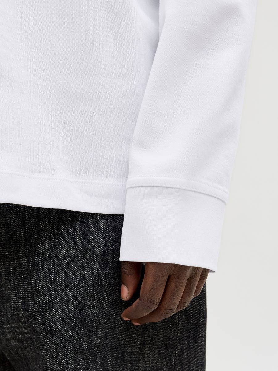 JJEBARRON TEE LS O-NECK SN