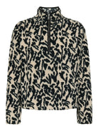 ONLNEW DALLAS L/S HIGHNECK ZIP SWT NOOS