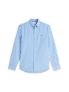 FLEX POPLIN SEASONAL STRIPE SHT