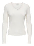 ONLSARA SHARAI L/S V-NECK TOP JRS NOOS