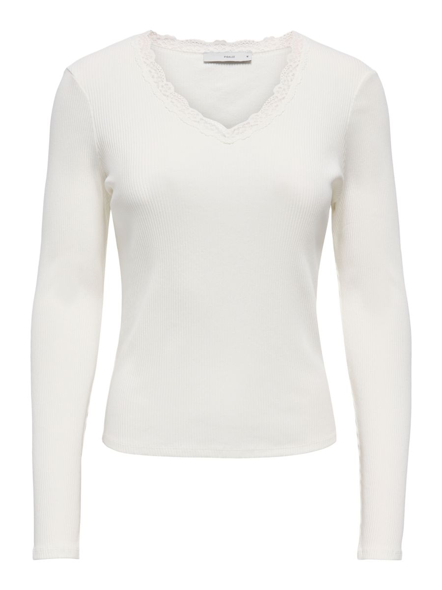 ONLSARA SHARAI L/S V-NECK TOP JRS NOOS
