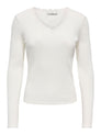 ONLSARA SHARAI L/S V-NECK TOP JRS NOOS