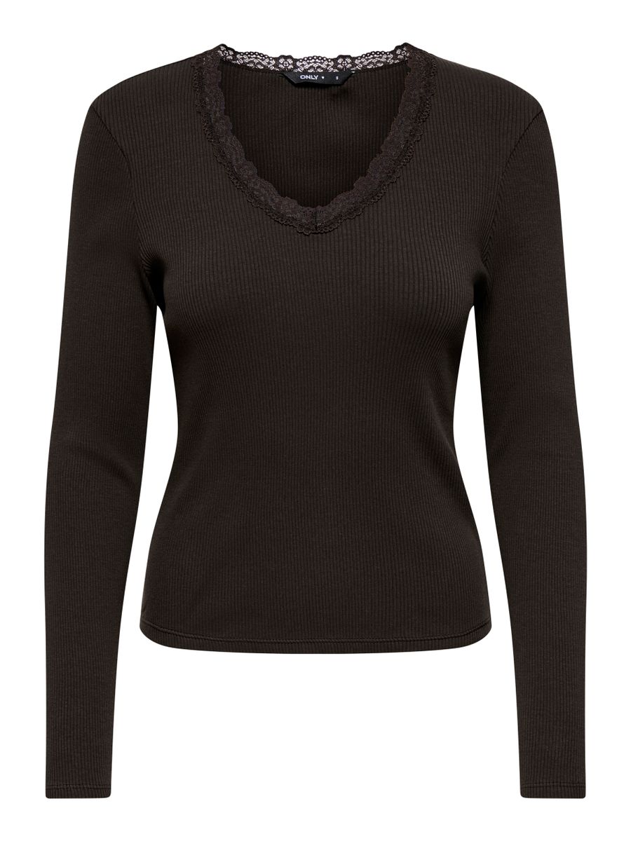 ONLSARA SHARAI L/S V-NECK TOP JRS