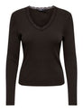 ONLSARA SHARAI L/S V-NECK TOP JRS