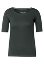 T-Shirt in Unifarbe