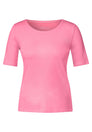 T-Shirt in Unifarbe