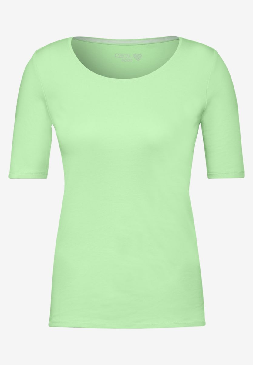 T-Shirt in Unifarbe