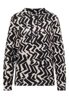 Cosy Shirt mit Grafikmuster
