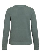 VIDALO O-NECK L/S KNIT TOP- NOOS