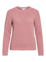 VIDALO O-NECK L/S KNIT TOP- NOOS