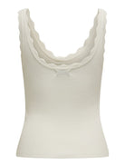 JDYNANNA S/L SCALLOP EDGE TOP KNT NOOS