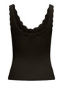 JDYNANNA S/L SCALLOP EDGE TOP KNT NOOS