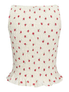JXZOE SEERSUCKER FULL SMOCK TOP WVN LN