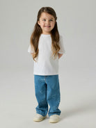 NMFROSE WIDE AOP JEANS 4044-ON NOOS