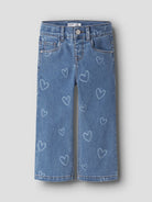 NMFROSE WIDE AOP JEANS 4044-ON NOOS