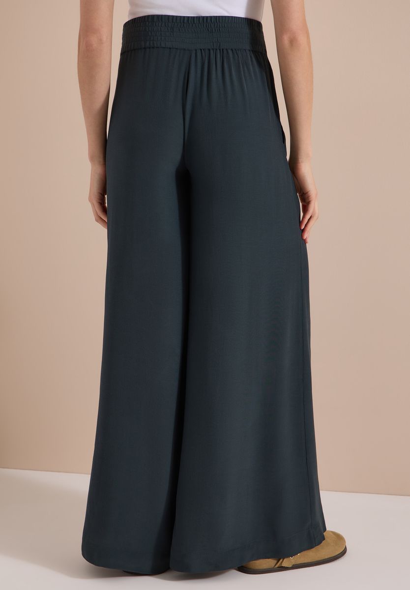 EOS_Wide Leg Crepe Viscose Sol