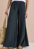 EOS_Wide Leg Crepe Viscose Sol