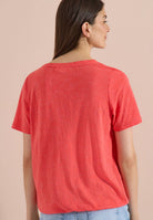 T-Shirt in Ausbrenner-Optik