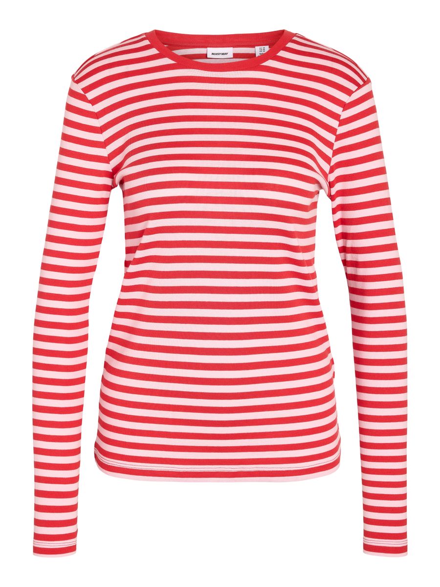 NMSTORMI L/S O-NECK RIB TOP