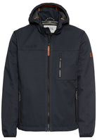 Wasseravbweisende Softshell-Jacke mit abnehmbarer Kapuze