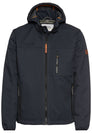 Wasseravbweisende Softshell-Jacke mit abnehmbarer Kapuze