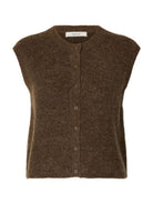 SLWLULU SL BUTTON O-NECK VEST NOOS